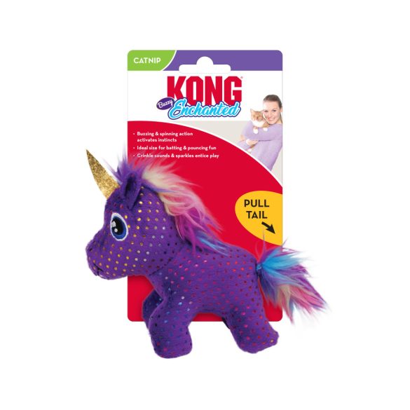 KONG Cat Buzzy Unicorn